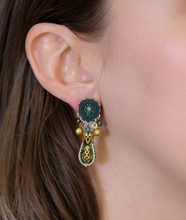 Load image into Gallery viewer, Ayala Bar Prism, Moss Earring
