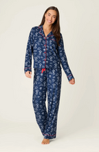 Load image into Gallery viewer, PJ Salvage Bonjour Babe French Breakfast PJ Set
