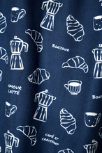 Load image into Gallery viewer, PJ Salvage Bonjour Babe French Breakfast PJ Set
