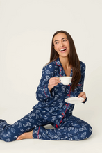 Load image into Gallery viewer, PJ Salvage Bonjour Babe French Breakfast PJ Set
