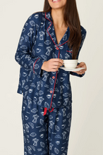 Load image into Gallery viewer, PJ Salvage Bonjour Babe French Breakfast PJ Set

