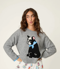 Load image into Gallery viewer, PJ Salvage French Bulldog Snuggle Sweater
