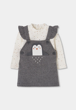 Load image into Gallery viewer, Boboli Penguin Appliqué Jumper, Onesie and Tights
