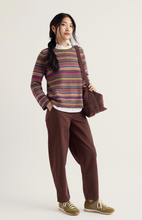 Load image into Gallery viewer, Seasalt Makers Sweater Ripple Marks Fern Moss Multi
