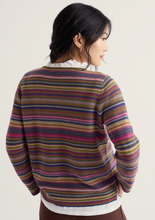 Load image into Gallery viewer, Seasalt Makers Sweater Ripple Marks Fern Moss Multi

