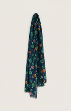 Load image into Gallery viewer, Seasalt Pentille Organic Cotton Scarf Nasturtium Press Maritime
