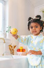 Load image into Gallery viewer, Loulou Lollipop Lemon Squeezy Long Sleeve Bib
