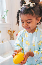 Load image into Gallery viewer, Loulou Lollipop Lemon Squeezy Long Sleeve Bib
