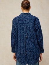 Load image into Gallery viewer, White Stuff UK Sage Longline Cord Tunic Blue Multi
