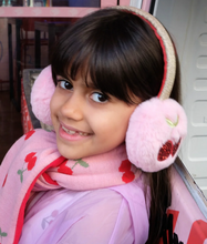 Load image into Gallery viewer, Rockahula Cheerful Cherry Earmuffs
