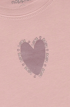 Load image into Gallery viewer, Noppies Heart Tee and Wide Leg Fleece Pant
