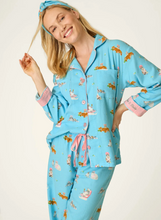 Load image into Gallery viewer, PJ Salvage Pampered Cats Flannel Pyjamas
