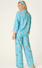 Load image into Gallery viewer, PJ Salvage Pampered Cats Flannel Pyjamas
