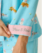 Load image into Gallery viewer, PJ Salvage Pampered Cats Flannel Pyjamas
