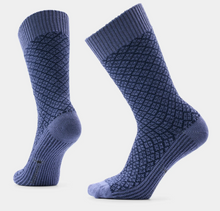 Load image into Gallery viewer, Smartwool Mens Everyday Cozy Mercantile Crew Socks Nightfall Blue

