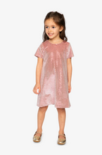 Load image into Gallery viewer, Deux Par Deux A-Line Dress Ash Rose
