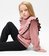 Load image into Gallery viewer, Miles Ruffle Sweater Pink
