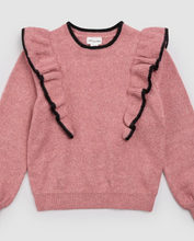 Load image into Gallery viewer, Miles Ruffle Sweater Pink
