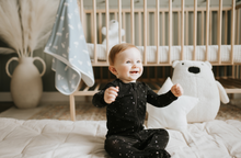 Load image into Gallery viewer, Petit Lem Starry Sky Convertible Sleeper Black
