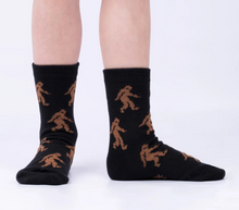 Load image into Gallery viewer, Sasquatch Campout Kids Crew Socks 3 Pack
