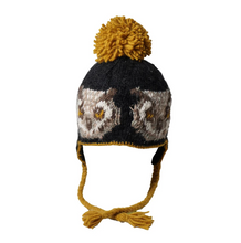 Load image into Gallery viewer, Ambler Kids Creatures Jacquard Knit Hat with Tie
