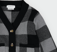 Load image into Gallery viewer, Petit Lem Baby Plaid Cardigan

