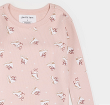 Load image into Gallery viewer, Petit Lem Figure Skates Print Pyjamas
