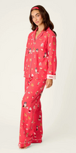 Load image into Gallery viewer, PJ Salvage Dogs Who Brunch Flannel Pyjamas

