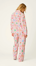 Load image into Gallery viewer, PJ Salvage Deck the Halls Flannel Pyjamas
