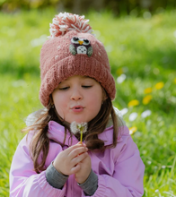 Load image into Gallery viewer, Ambler Kids Peek-a-boo Pom Beanie
