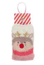 Load image into Gallery viewer, Rockahula Reindeer Cozy Slipper Socks
