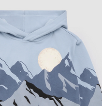 Load image into Gallery viewer, Miles Mountain Peak Print Fleece Hoodie
