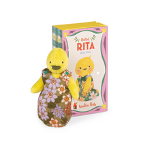 Load image into Gallery viewer, Les MInouchkas Baby Rita the Duck
