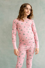 Load image into Gallery viewer, Coccoli Modal PJs Ski Slope Pink
