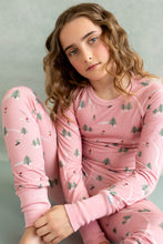 Load image into Gallery viewer, Coccoli Modal PJs Ski Slope Pink
