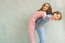 Load image into Gallery viewer, Coccoli Modal PJs Ski Slope Pink
