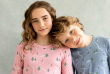 Load image into Gallery viewer, Coccoli Modal PJs Ski Slope Pink
