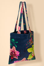 Load image into Gallery viewer, Powder UK Exotic Evening Velvet Tote Ink
