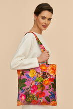 Load image into Gallery viewer, Powder UK Whimsical Woodland Velvet Tote
