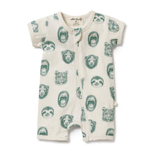 Load image into Gallery viewer, Wilson and Frenchy Hello Jungle Shortie Playsuit
