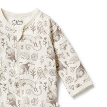 Load image into Gallery viewer, Wilson and Frenchy Tribal Woods Organic Cotton Playsuit
