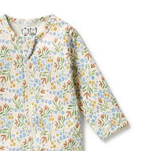 Load image into Gallery viewer, Wilson and Frenchy Tinker Floral Organic Cotton Playsuit
