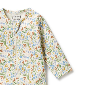 Wilson and Frenchy Tinker Floral Organic Cotton Playsuit