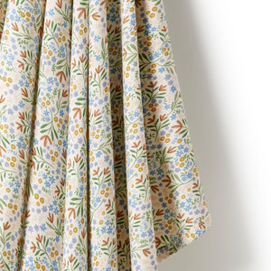 Wilson and Frenchy Tinker Floral Organic Blanket