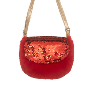 Rockahula Sequin Red Velvet Bag