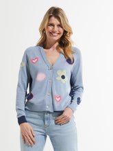 Load image into Gallery viewer, Zaket and Plover Flower/Spot/Heart Cardi
