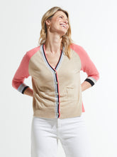 Load image into Gallery viewer, Zaket and Plover Strip Trim Cardi
