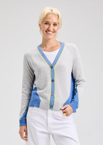 Zaket and Plover Colorblock Cardigan