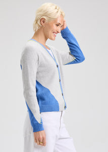 Zaket and Plover Colorblock Cardigan