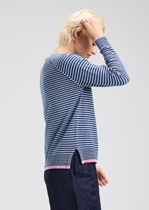 Zaket and Plover Stripe Crew Sweater